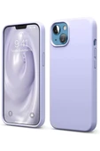 Newface Apple iPhone 14 Kılıf First Silikon - Lila thumbnail 1