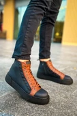 Ch167 - Gst Blazer Erkek Bot Siyah/Taba thumbnail 2