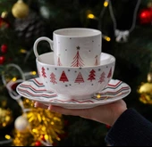Santa 3 Parça Kase-Kupa Seti thumbnail 1