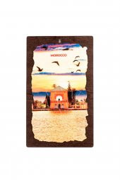 Fas (Morocco) Temalı Ahşap Fresco Tablo thumbnail 2