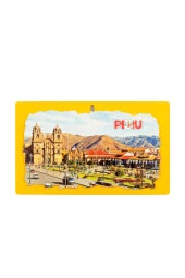 Peru Temalı Ahşap Fresco Tablo No.1 thumbnail 2