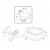 EXEP CLASS BEYAZ 3 LÜ ANKASTRE SET (ED402-EO320-EF260) thumbnail 5