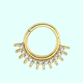 Altın Halka Piercing Suyolu 14 Ayar thumbnail 1