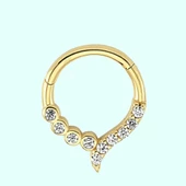 Altın Halka Piercing Suyolu 14 Ayar thumbnail 1