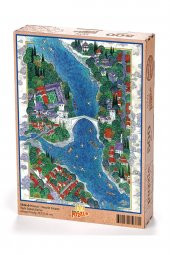Mostar - Nusret Çolpan Ahşap Puzzle 500 Parça thumbnail 1