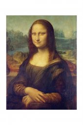Mona Lisa / Leonardo da Vinci Ahşap Puzzle 2000 Parça thumbnail 1