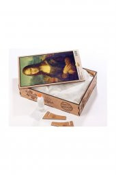 Mona Lisa / Leonardo da Vinci Ahşap Puzzle 2000 Parça thumbnail 2