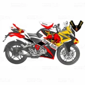 Bajaj Pulsar RS 200 Road Bull Sticker Set thumbnail 1