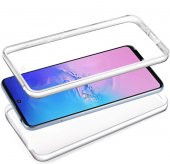 Xiaomi Redmi Note 9 4G Kılıf 360 Tam Koruma Şeffaf Silikon thumbnail 2