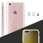 iPhone 7 Kılıf 360 Tam Koruma Şeffaf Silikon thumbnail 2