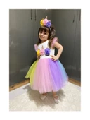 Unicorn Gökkuşağı Elbise thumbnail 5