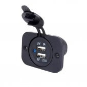 MARİN USB SOKETİ - ÇİFT USB 12-24V KAPAKLI thumbnail 1