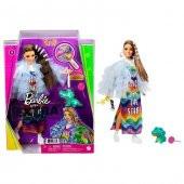 Barbie Extra Sarı Ceketli Bebek GYJ78 thumbnail 3