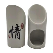 Japonca Temalı Bambu Tasarım Seramik Buhurdanlık thumbnail 1