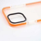 iPhone 12 Pro Max Şeffaf Soft Kenar Tırtıklı Tasarım Silikon thumbnail 8