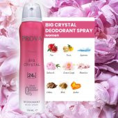 Prova Big Crystal Kadın Deodorant 150 ml 3 Adet thumbnail 3