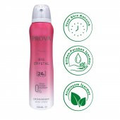 Prova Big Crystal Kadın Deodorant 150 ml 3 Adet thumbnail 4