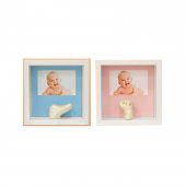 Baby Memory Prints 3D Niş Çerçeve Beyaz thumbnail 1
