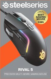 Steelseries Rival 5 Rgb Optik Gaming Oyuncu Mouse thumbnail 6