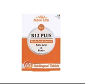New Life B12 Plus Methylcobalamin 60 Tablet thumbnail 2