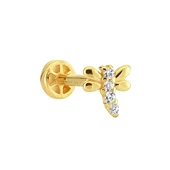 Altın Yusufcuk Tragus Piercing 14 Ayar thumbnail 2