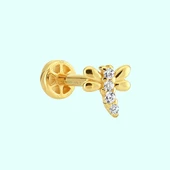 Altın Yusufcuk Tragus Piercing 14 Ayar thumbnail 1
