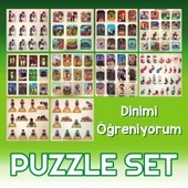 DİNİMİ ÖĞRENİYORUM PUZZLE 10’LU SET thumbnail 3