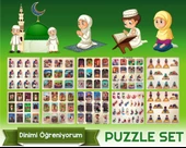 DİNİMİ ÖĞRENİYORUM PUZZLE 10’LU SET thumbnail 2