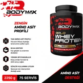 BODYMAX GOLD WHEY PROTEİN 2250GR ÇİKOLATA thumbnail 3