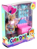 Cute Doll Mini Bebek Mutfak Oyun Seti thumbnail 2