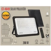 CATA CT-4649 Atlas 200W Solar LED Projektör thumbnail 2