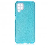 Galaxy A12 Kılıf Simli Renkli Silikon thumbnail 3