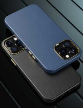 Apple iPhone 12 Pro Max Kılıf Natura Deri Lüx Soft thumbnail 12