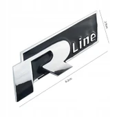 Space Siyah R-Line Yapışkanlı Logo thumbnail 2