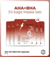 Derminix Aha + Bha Kağıt Maske Seti 5 Adet thumbnail 1