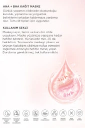 Derminix Aha + Bha Kağıt Maske Seti 5 Adet thumbnail 4