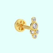 Altın Beştaş Tragus Piercing 14 Ayar thumbnail 1