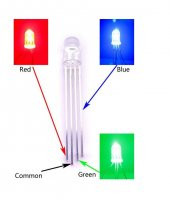 RGB Led 5mm Ortak Katot thumbnail 2