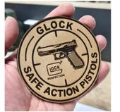GLOCK  Deri PEÇ - Arma - Askeri Patch thumbnail 2