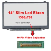 Exper C4B, C4B-A1 Lcd Ekran, Slim Led Panel 14.0" thumbnail 2