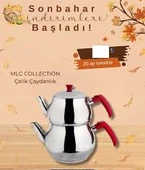 MLC Çelik Çaydanlık Kendinden Süzgeçli Aile Boy thumbnail 2