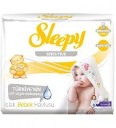 Sleepy Sensitive Islak Havlu Mendil 24Lü 2160 Yaprak thumbnail 3