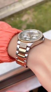 DANIEL KLEIN EDK.1.10036.5 BİLEKLİK HEDİYELİ YENİ SEZON SILVER GOLD KADIN KOL SAATİ thumbnail 5