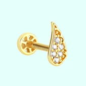 Altın Melek Tragus Piercing 14 Ayar thumbnail 1