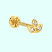 Altın Cemre Tragus Piercing 14 Ayar thumbnail 1