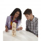 Hasbro Jenga Klasik Jenga Classic ORJİNAL Hasbro Jenga thumbnail 4