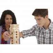 Hasbro Jenga Klasik Jenga Classic ORJİNAL Hasbro Jenga thumbnail 5