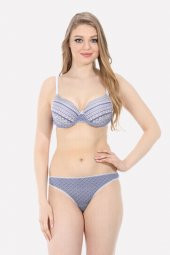 Lacivert Etnik Desenli String thumbnail 2