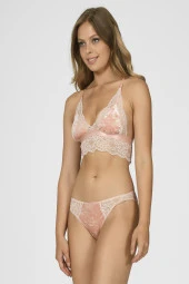 Somon Dantelli Kadife Bralet Takım thumbnail 1