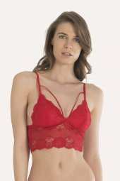 Kırmızı Dantel Bralet Takım thumbnail 7